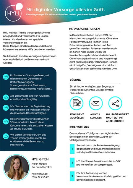 HYLI Dokumentenmappe Onepager